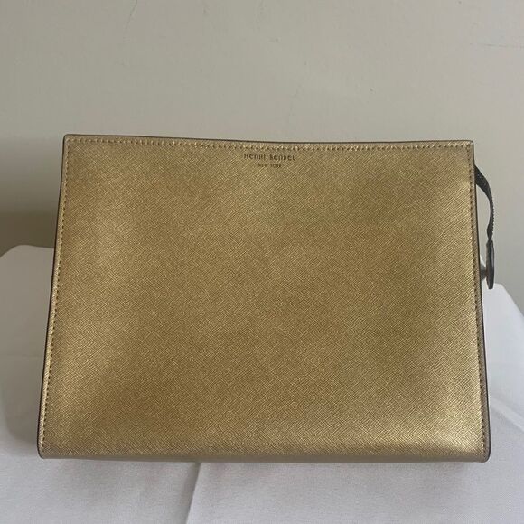 Henri Bendel W. 57th Clutch - Gold - Picture 1 of 6